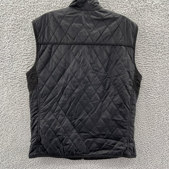 Zara Man Quilted Vest Mens Large Black Full Zip Wear To Wear Outdoor - Picture 2 of 6